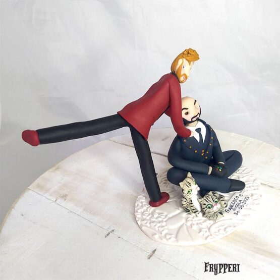 Cake Topper Ballerino Gatti