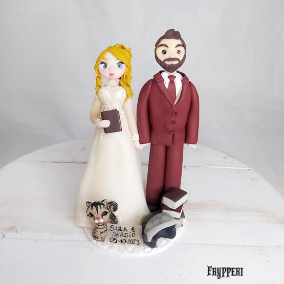 Cake Topper Damascato Personalizzato