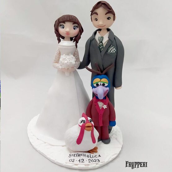 Cake Topper Muppets Personalizzato