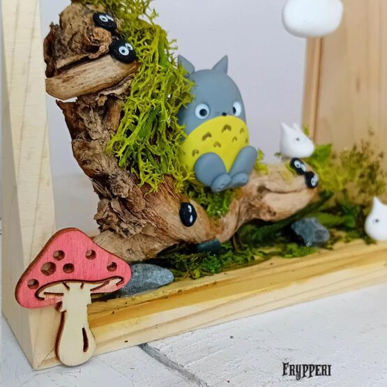 Quadro 3D Totoro