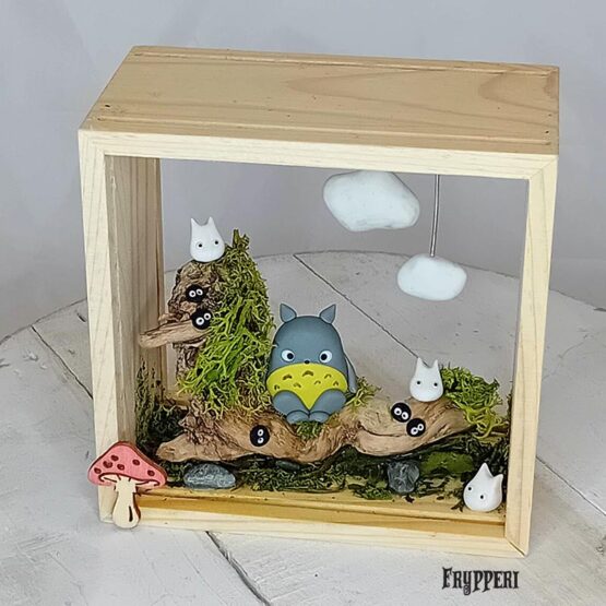 Quadro 3D Totoro